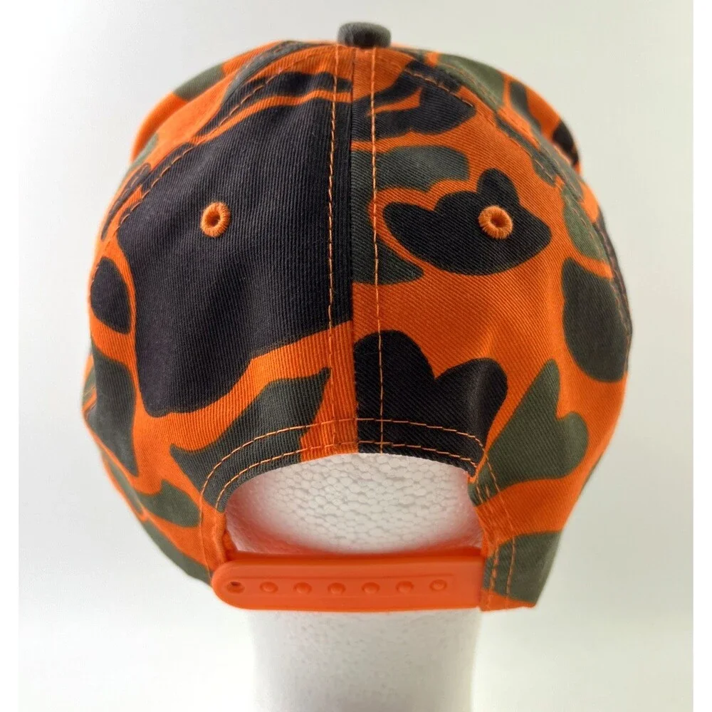 Pipe Fabricators Otto Orange Hunting Snapback